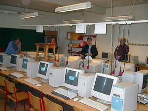 Tradisjonelt datarom Marienberg skole